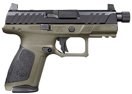 BERETTA APX A1 TACT 9MM 4.2" 17RD OD