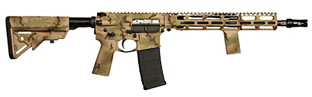 VKTR VK1-PW RIA 5.56 NATO 13.7IN P&W BBL OR MULTICAM CERAKOTE 30RD MAG ADJ STOCK