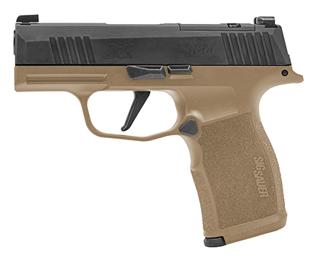 SIG P365X 9MM 3.1" 12RD OR BLK/COY