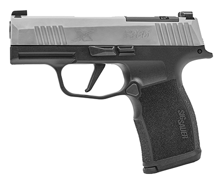 SIG P365X 9MM 3.1" 12RD OR BLK/SS