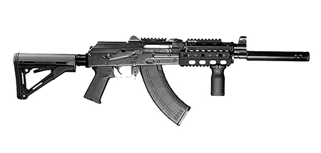 ZPAP92 rifle, 7.62x39, 16", Black Tactical