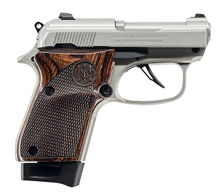Beretta 30X Inox w/Wood Grips 32ACP, 2.9" Barrel, 8Rd