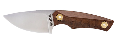 WOOX BAD BOY FIXED BLADE KNIFE - DROP POINT - WALNUT