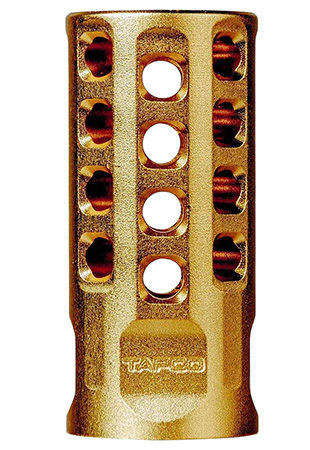 TAPCO 10/22 MUZZLE BRAKE GOLD