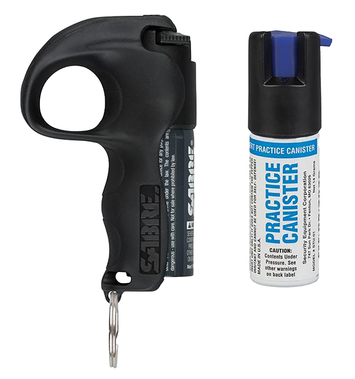 SABRE QUICK GRIP PEPPER SPRAY BLACK