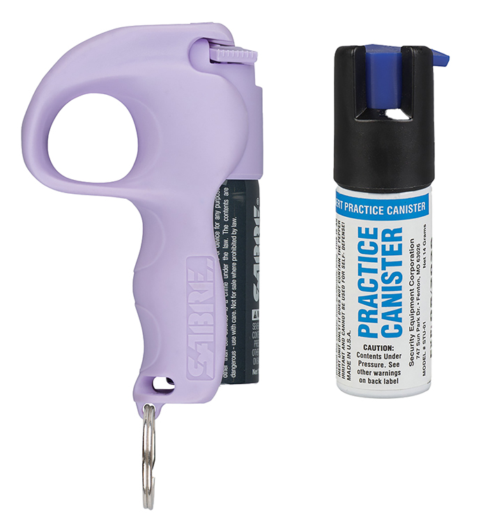 SABRE QUICK GRIP PEPPER SPRAY LAVNDR