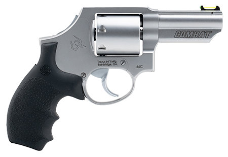 TAU 66C 357MAG 3 SS 7RD HOGUE GRIPS