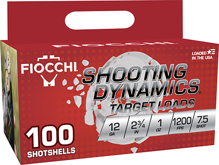 FIO SHOOTING DYNAMICS 12GA 2.75 1OZ #7.5 100