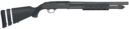 MOSS 590A1 12GA 18.5 BLK OR THREADED 6RD