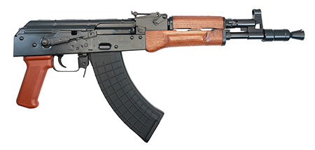 Pioneer Arms Forged Series Hellpup 7.62x39 AK-47 Pistol w/ Original Polish Laminated Wood Furniture; Forged Trunnion; 2x30rd Mags
