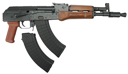HELLPUP PRO 11" 762X39 BRACE READY REAR TRUNNION PICATINNY RAIL 2-30RD MAGAZINES LAMINATED WOOD FURNITURE