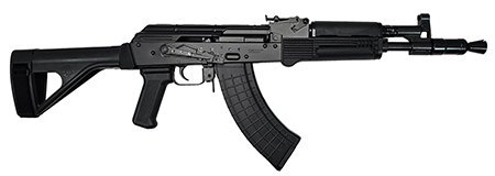 PIONEER HELLPUP 762X39 30R BRC 11" Barrel, Forged Series Hellpup AK-47 Pistol, Semi-Auto Black Polymer Furniture - Forged Front Trunnion SB Tactical SOB47 Pistol Brace and 2-30Rd Mags