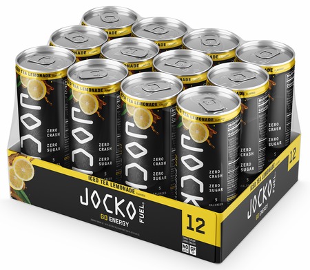 JOCKO 29002 GO RTD ICED TEA LEMONADE   ENERGY 12PK