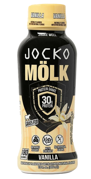 JOCKO 29091 MOLK RTD VANILLA          PROTEIN 12PK