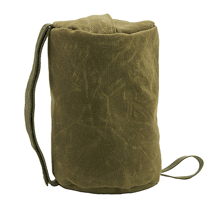 COLETAC WB3002 WAXED WOOBIE BAG GREEN