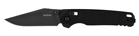 KERSHAW BEL AIR 3.05" CLIP PLN/BLK G10 BLK HNDL