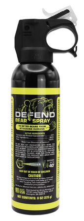 DDW DEFEND BEAR SPRAY 8OZ.
