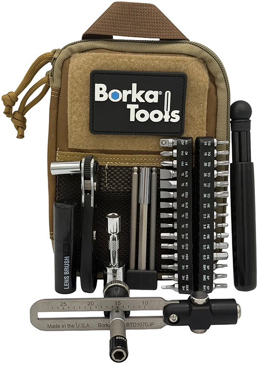 BORKA TOOLS STK W/ EXT BITS AND ECR