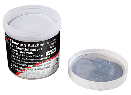 TC PRESATURATED CLEANING PATCHES N.13 BORE 100CT
