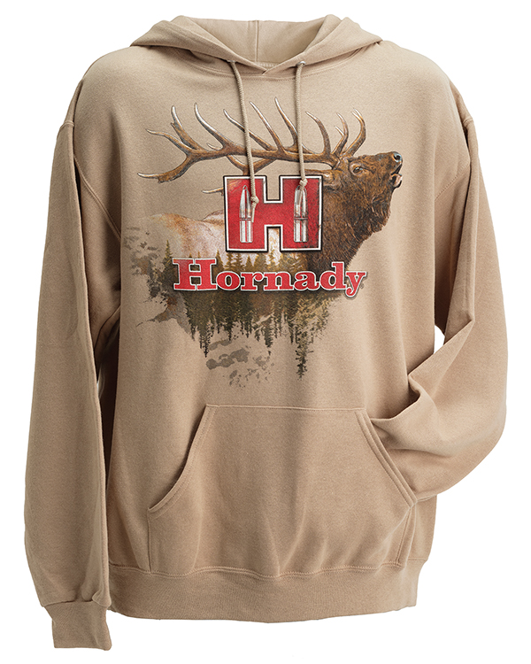 HORN 99612XXL    HORNADY TAN & KHAKI ELK HOODIE 2X