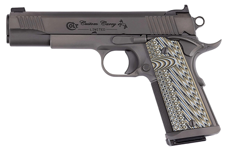 COLT GOVT CSTM CARRY 9MM 5" GRY 9RD