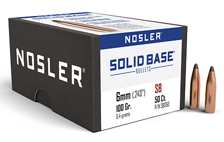 Nosler SB-6mm 100g SP (50ct.)