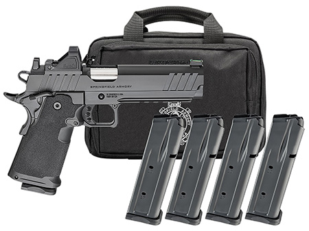 SPR 1911 DS PRODIGY 9MM 5 AOS 17/20RD GEAR PAC