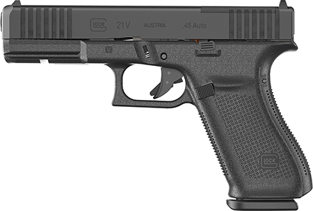 21 V MOS .45 ACP 4.61" OR FS Rail Black 3/10rd