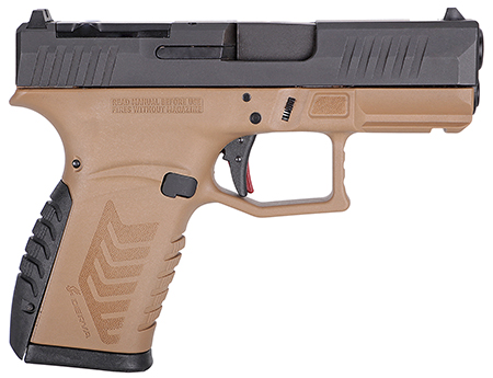 DERYA DY9Z 9MM 3.5 FDE/BLK 15RD