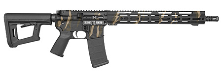 DB15 5.56 16'' W/ 15'' M-LOK RAIL Tiger Stripe  30RD