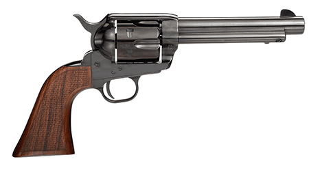 Taylor TC9 1873 SA BLUED 5.5'' 9MM ARMY CHECKERED GRIP