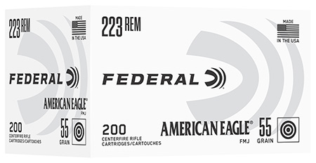FED AM EAGLE .223 55GR FMJ 200/1000
