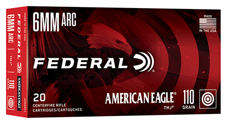 FED AM EAGLE 6MMARC 110GR TMJ 20/200