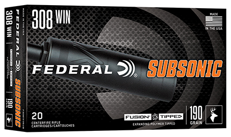FUSION TIPPED 308WIN 190GR 20/200
