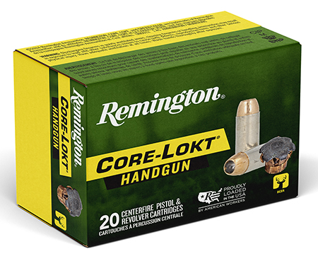 REM 20272  RHH45C1  45C  237GR CORE-LOKT JHP 20/10