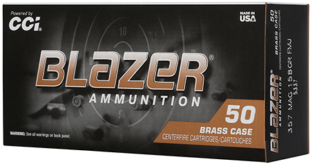BLAZER BRASS 357MAG 158GR FMJ 50/20