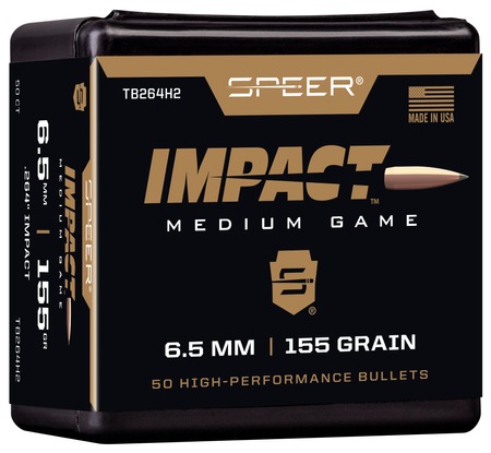 SPEER TB264H2   BULL .264 156 SIB         50/5