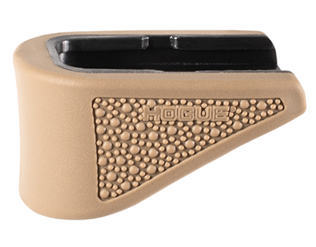 Glock 42 .380 OverMolded Rubber Grip Ext Base Pad for 6 Rd Mag FDE