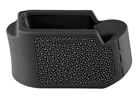 Glock 19 OverMolded Rbr Grip Ext Base Pad for 10/15 Rd Mag Fit Glock 26 Blk