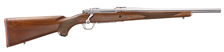 Ruger Hawkeye Hntr 243Win 16.6In Thrd 4Rd Stnls Wlnt