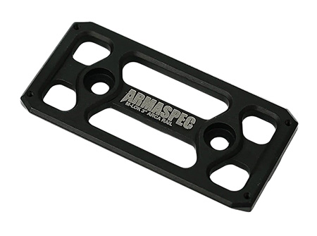 ARMASPEC M-LOK TO ARCA RAIL 3" BLK