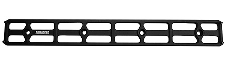 ARMASPEC M-LOK TO ARCA RAIL 12" BLK