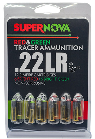 SUPERNOVA PMSN22LR-MP 22LR  40GR LRN GRN/RED 12/60