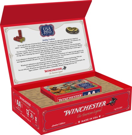 WIN AA12250     250TH 12G 2-3/4 1-1/8OZ       10/6