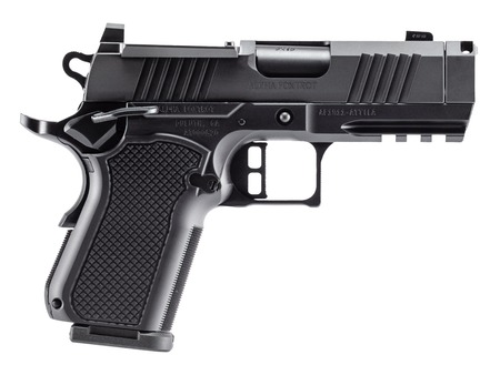 AF1911-ATTILA 9MM 3.5" COMP. LOCK MOS DLC BLACK 15 RD
