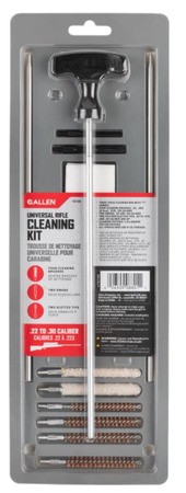 ALLEN CLEANING KIT RIFLE .22-.30
