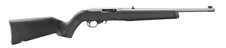 RUG 10/22 22LR 16.4 SS BLK THREADED 10RD