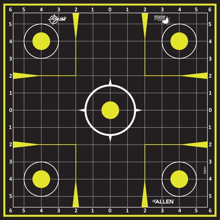 ALLEN EZ AIM 12.5" SIGHT GRID 30PK