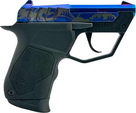 22 TUC .22LR 2.5" Blue Waves/Blk 9-rd