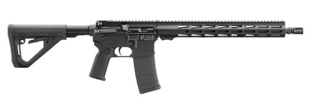 RUGER HARRIER 5.56NATO 16.1" MOE STOCK BLK Magpul MOE-K2 grip and DT Carbine collapsible buttstock 16.1" Government profile barrel, one 30-round Magpul PMAG magazine